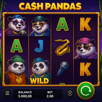FezBet - Cash Pandas Slot Game - Online Casino